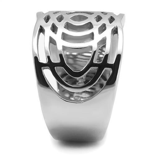 Women Stainless Steel No Stone Rings TK3039